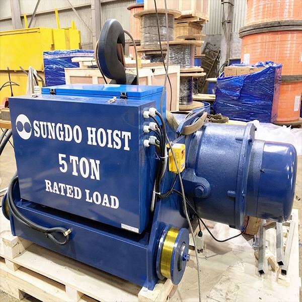 Sungdo double girder hoist Q-5ton